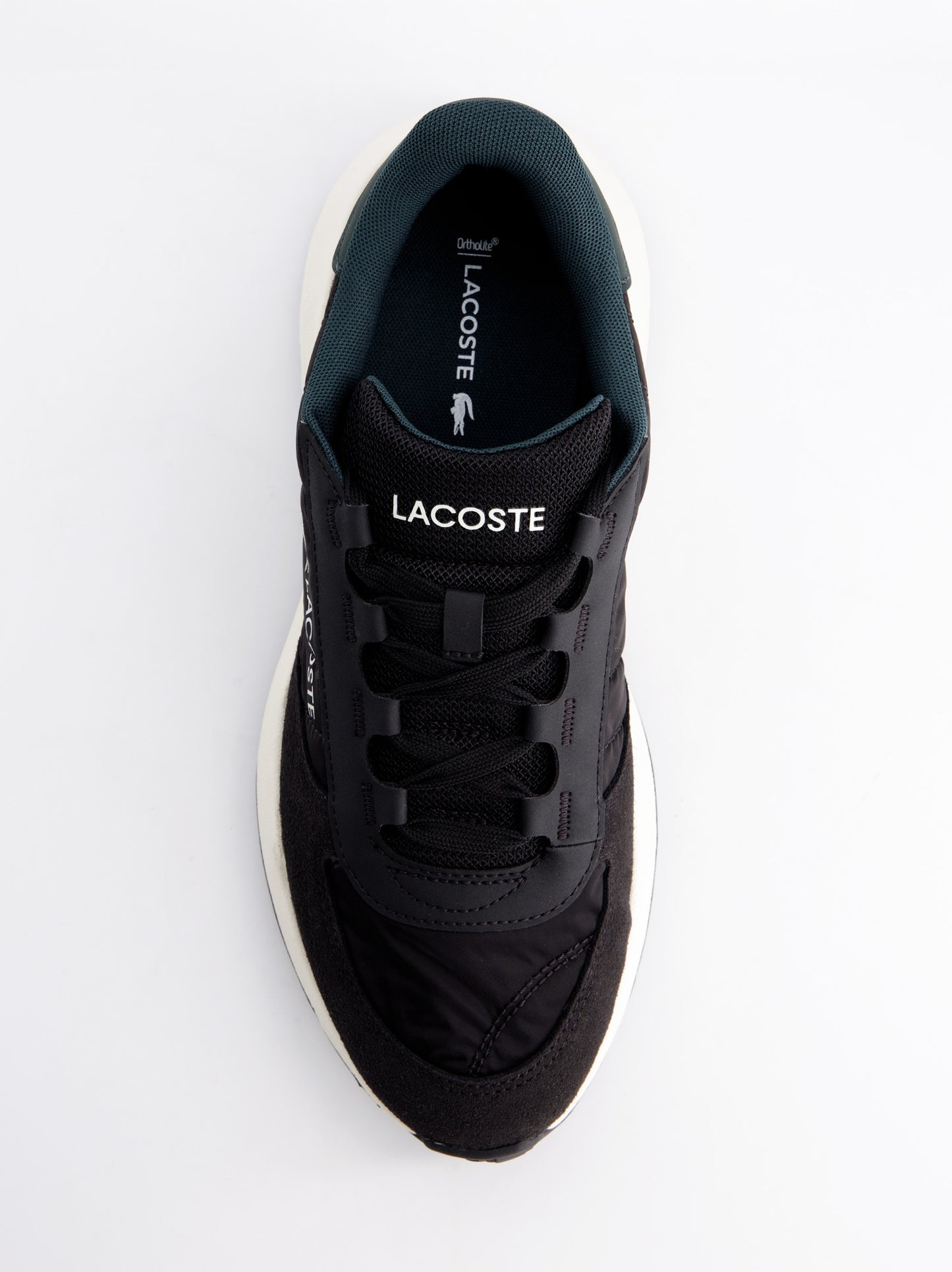 Black leather sneakers - Lacoste Elite Active Evo
