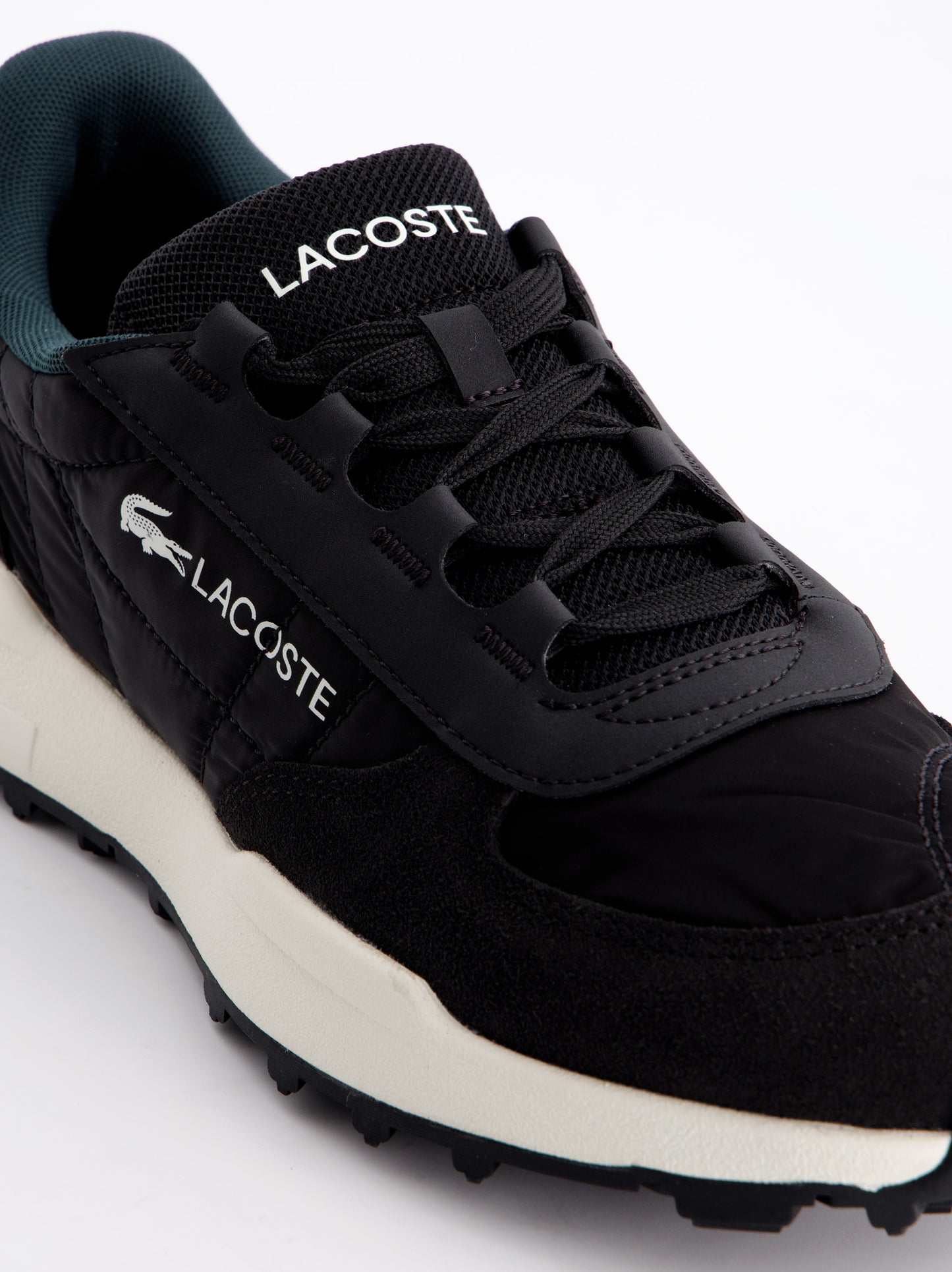 Black leather sneakers - Lacoste Elite Active Evo