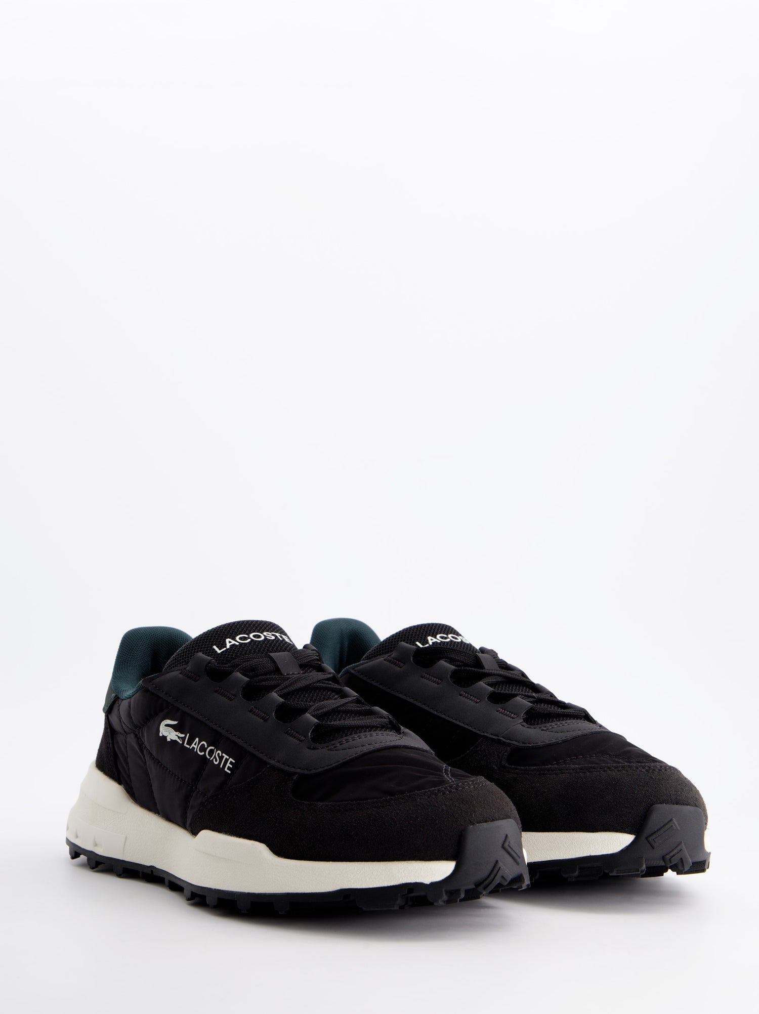 Zapatillas de piel negras - Lacoste Elite Active Evo