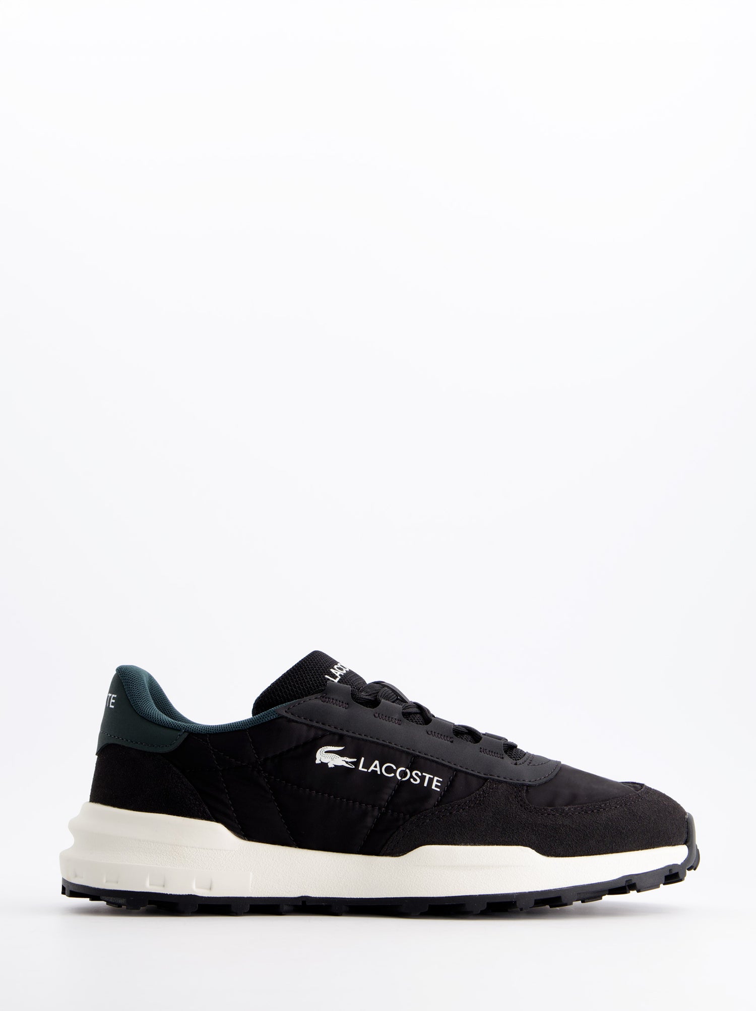 Zapatillas de piel negras - Lacoste Elite Active Evo