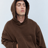 Sudadera de felpa con doble capucha 222