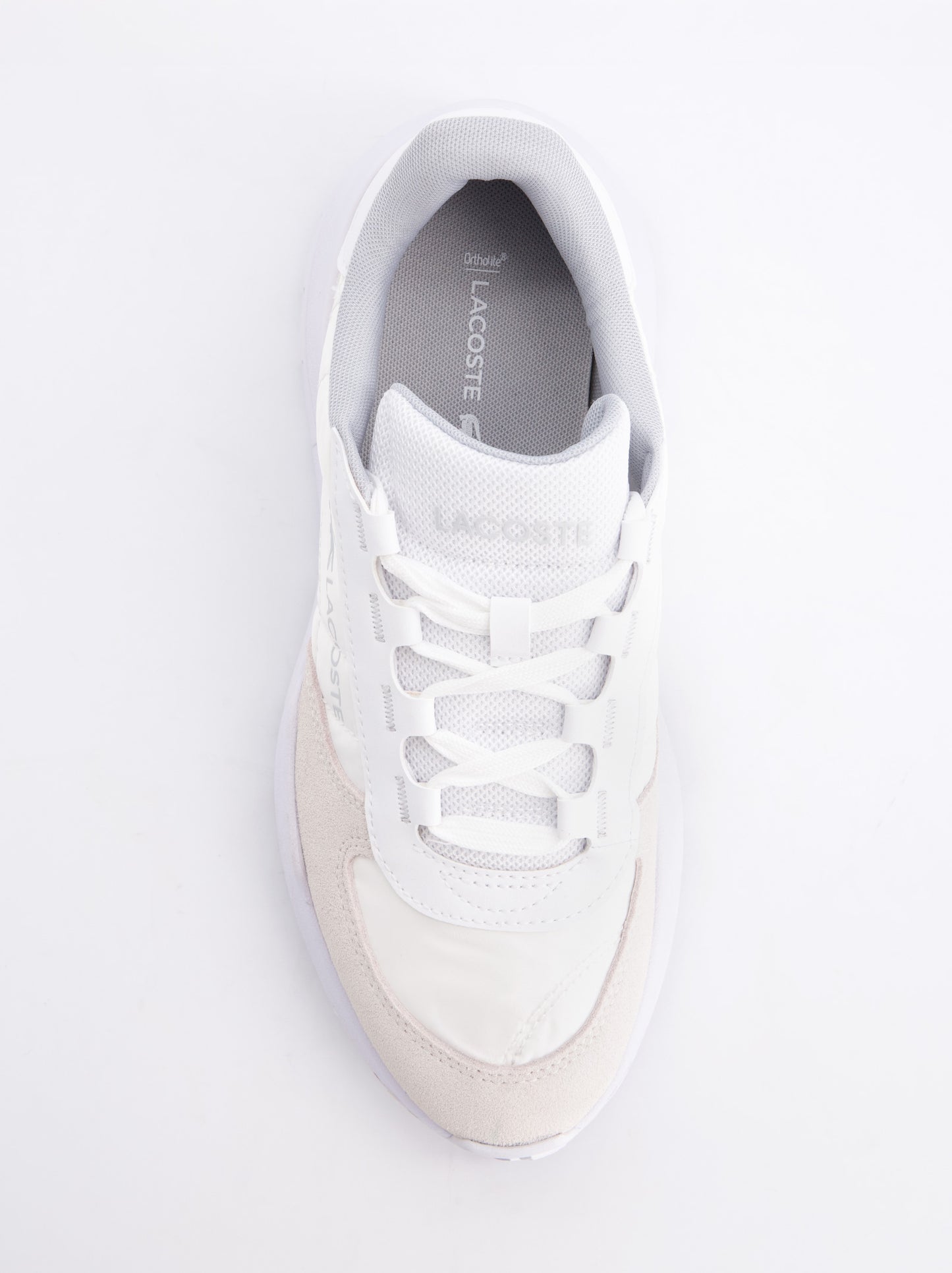 White leather sneakers - Lacoste Elite Active Evo