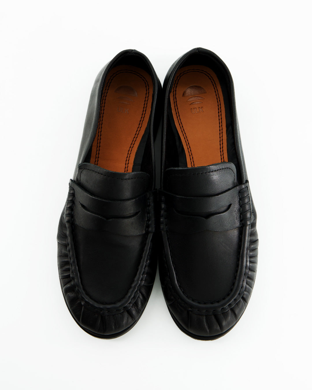 Mocasines de piel negro - Kassai