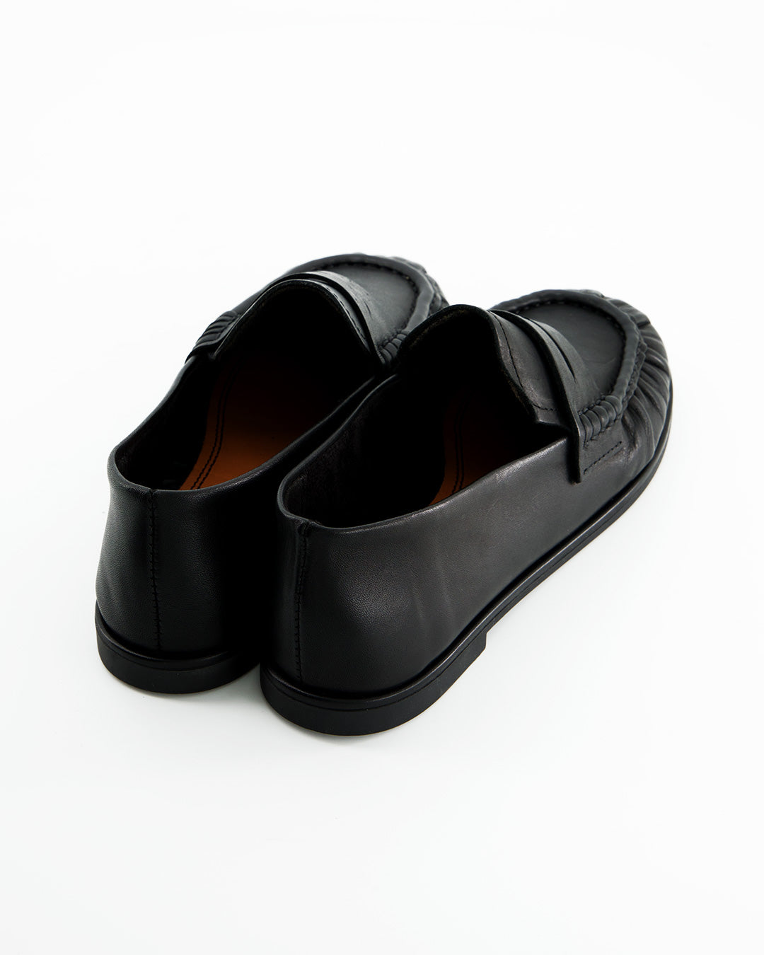 Mocasines de piel negro - Kassai