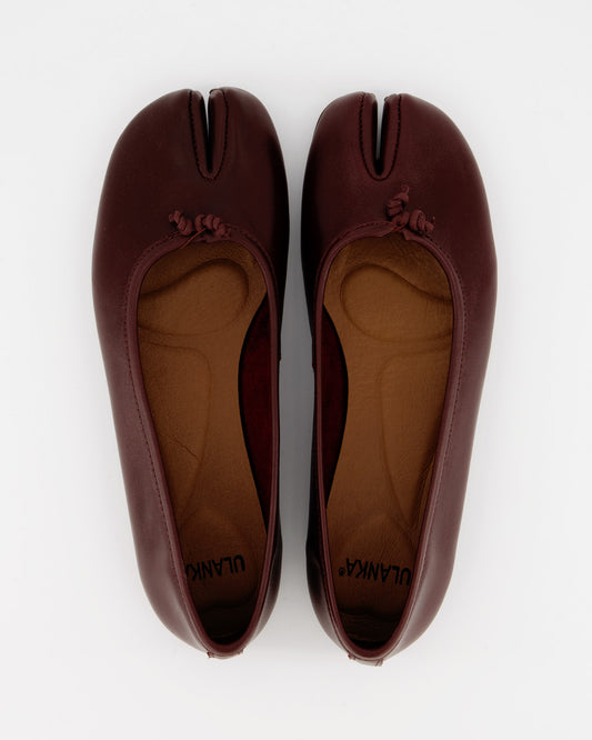 Leather tabi ballerinas - Karva