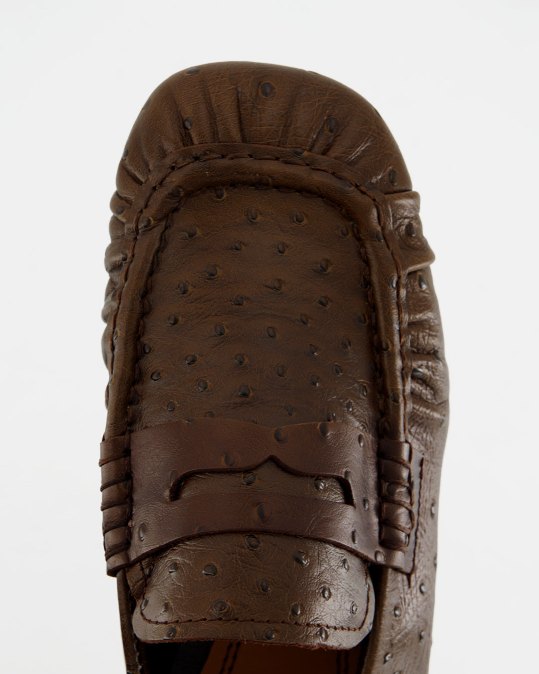 Mocasines de piel avestruz -  Momo