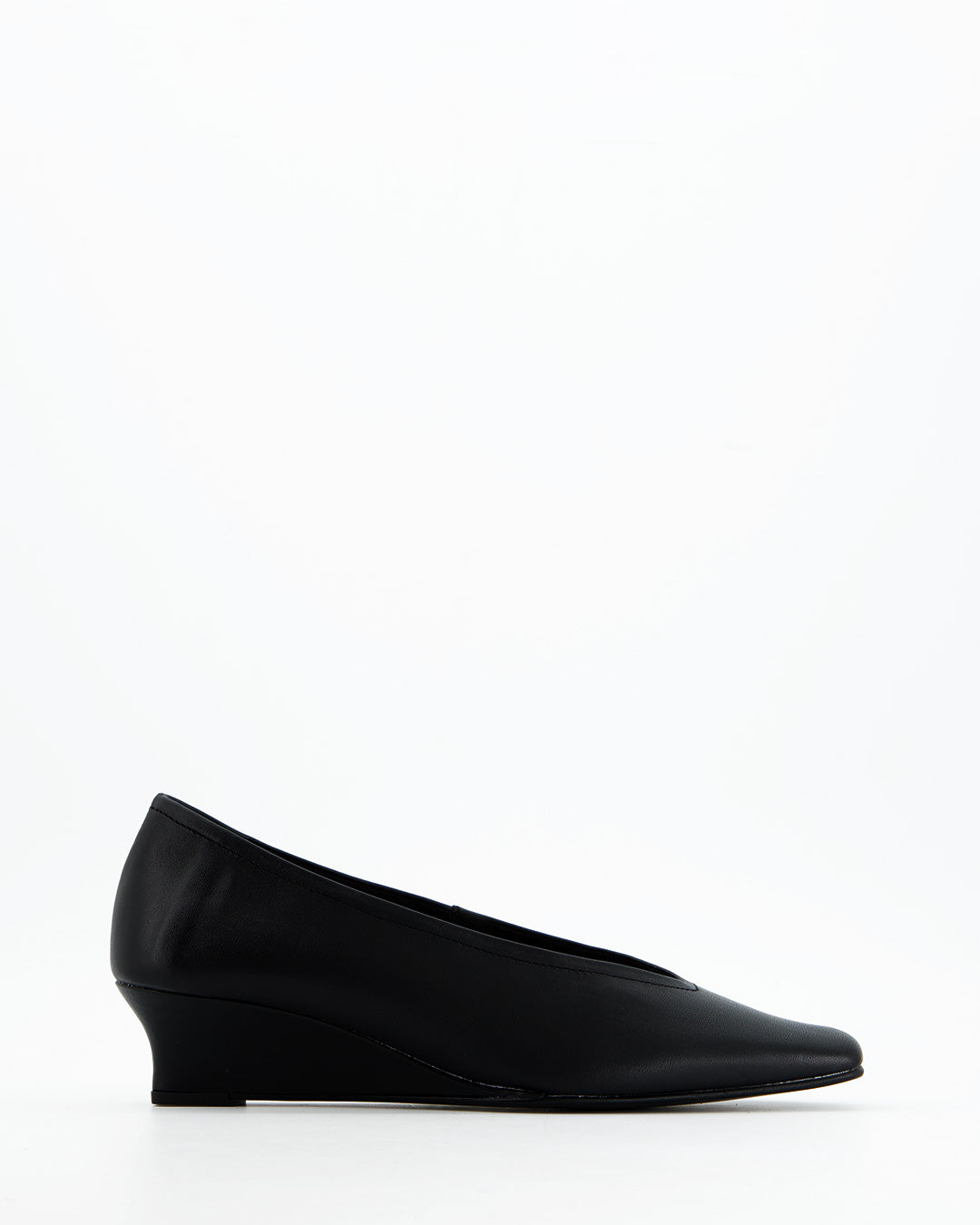 Zapatos de cuña baja negro - Muriel