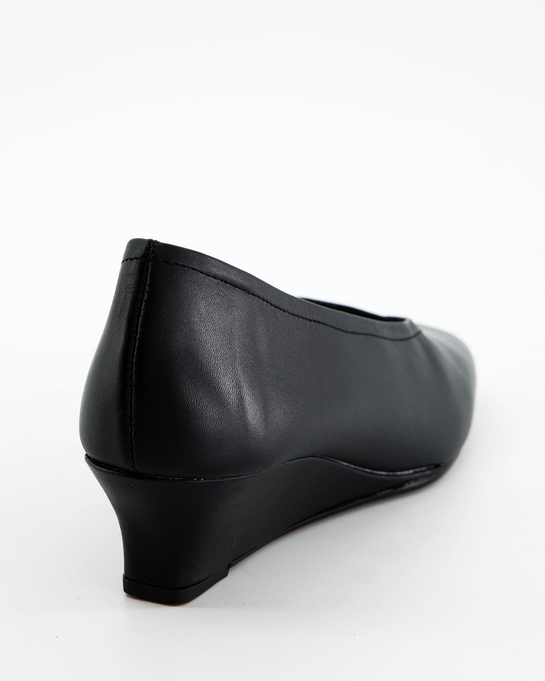 Zapatos de cuña baja negro - Muriel