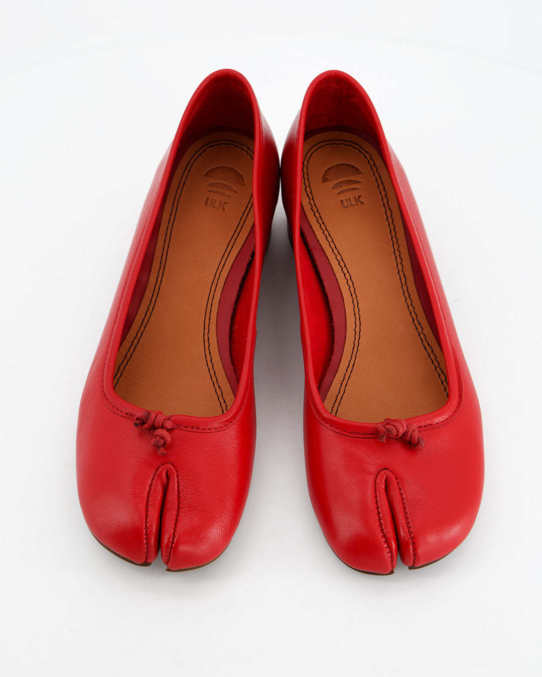Bailarina tabi con tacón rojo - Kala