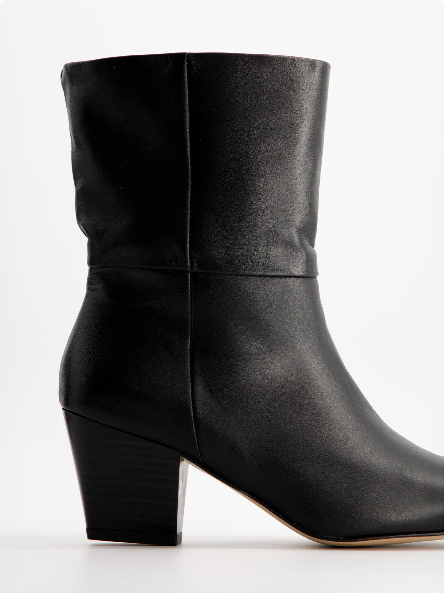 Botines de piel con tacón - Oslo