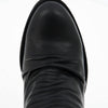 Botines efecto arrugado negros - Plik