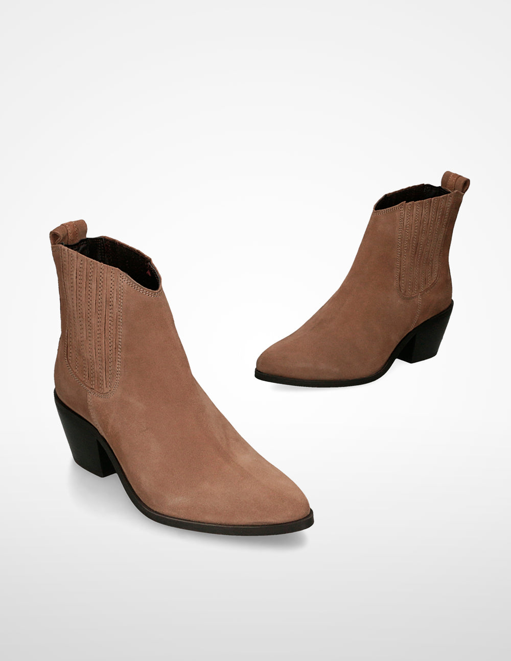 Essentials by Ulanka Shari – Cowboy Ankle Boots