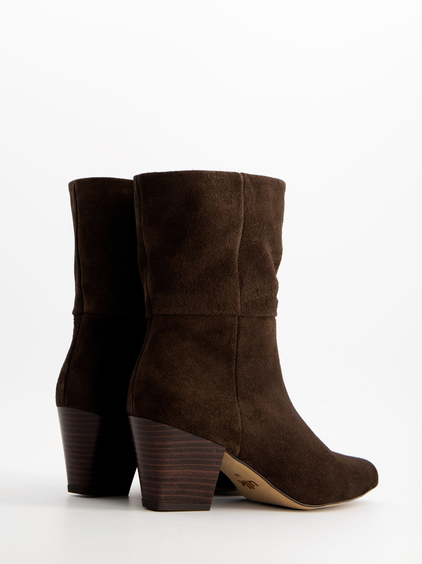 Botines de ante con tacón Oslo