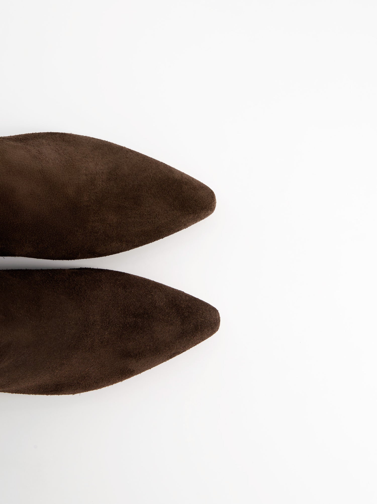 Botines de ante con tacón - Oslo