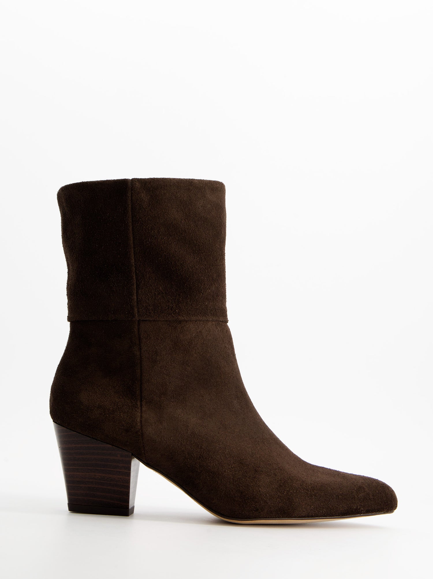 Botines de ante con tacón - Oslo
