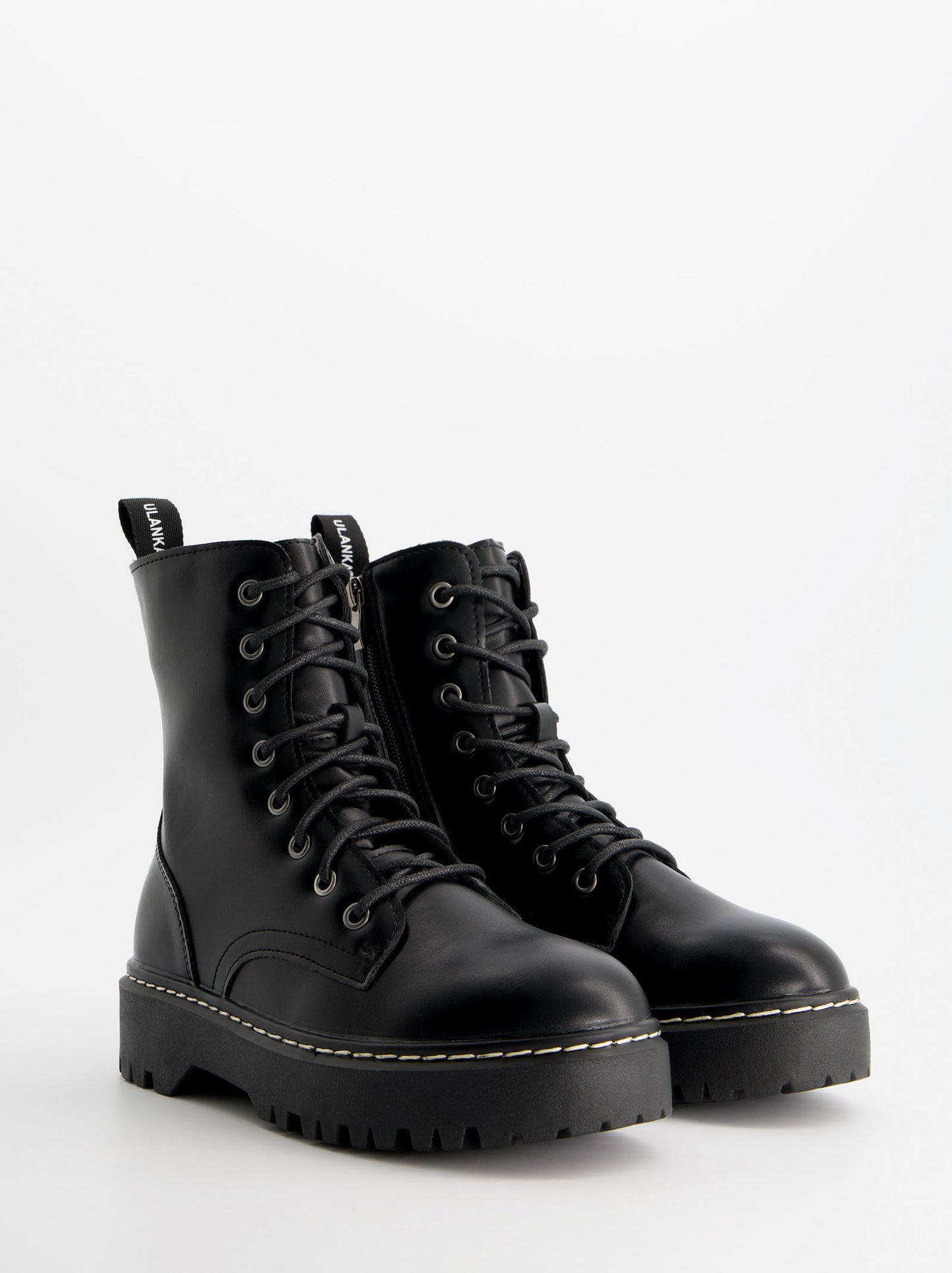 Botines militares con plataforma - Telma