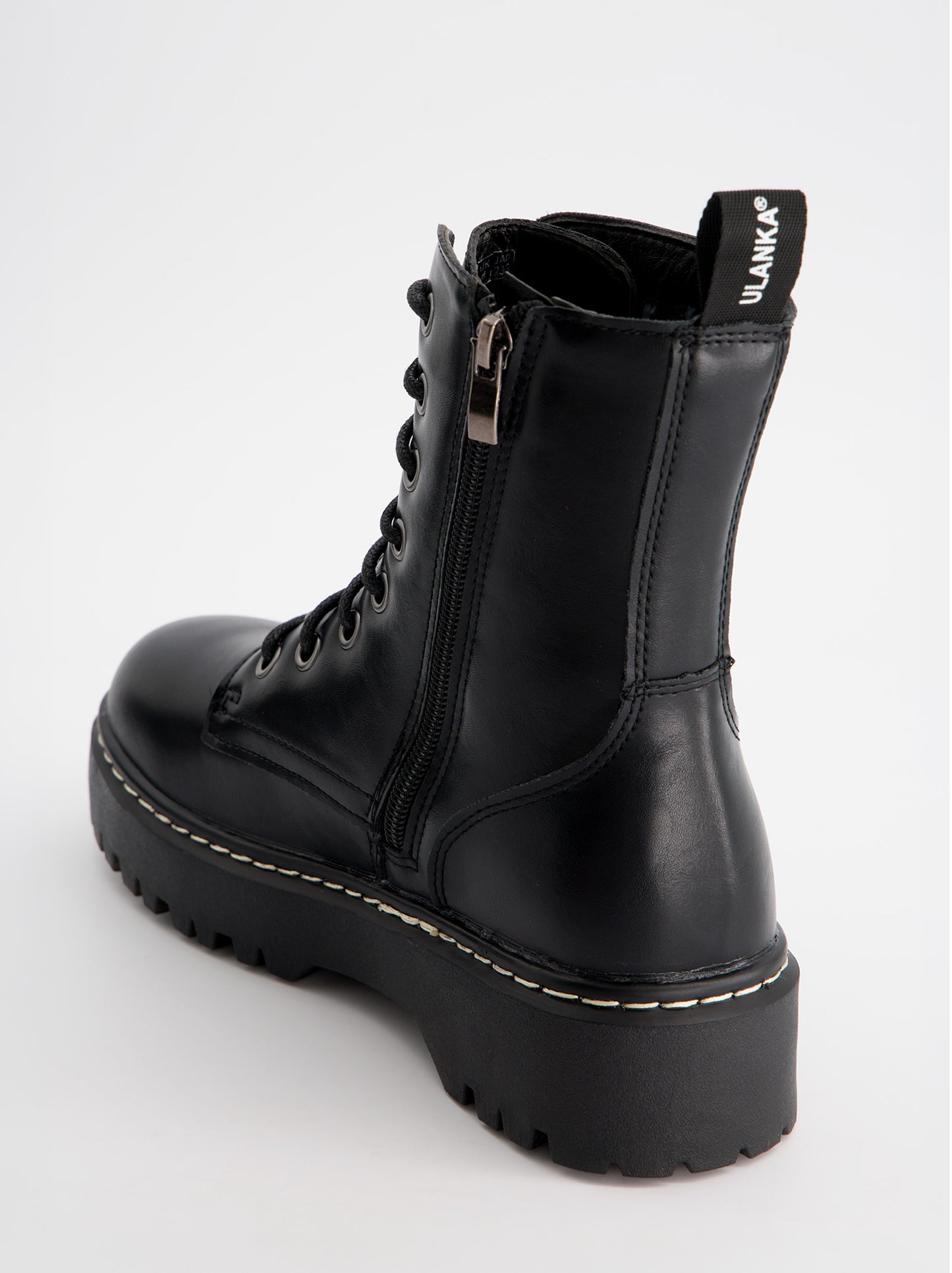 Botines militares con plataforma - Telma