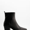 Leather ankle boots with heels - Ainara