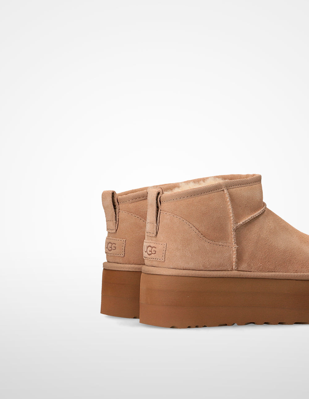 UGG Ultra Platform - Botín de piel