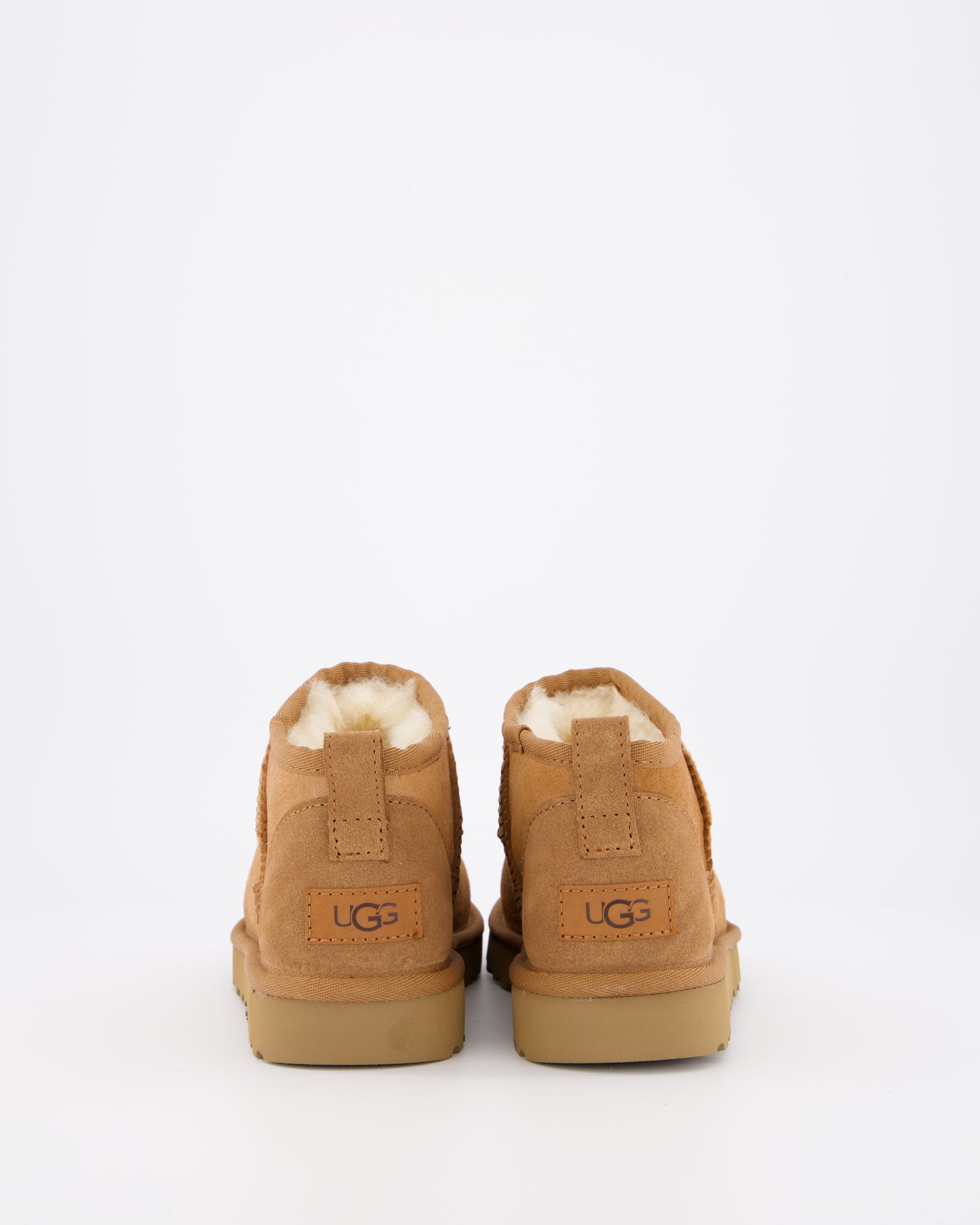 Ugg Classic Ultra Mini - Botines planos de pelo