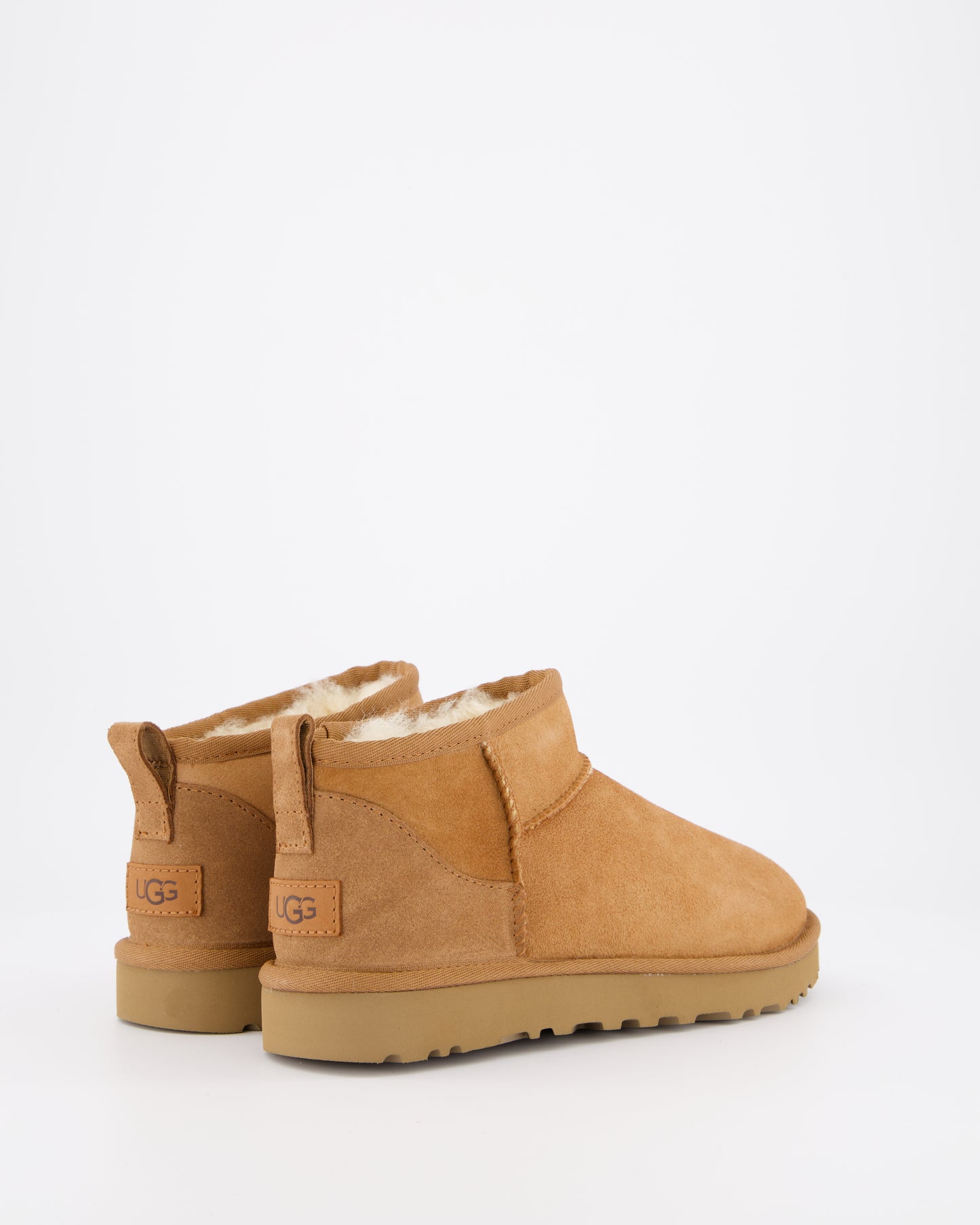 Ugg Classic Ultra Mini - Botines planos de pelo