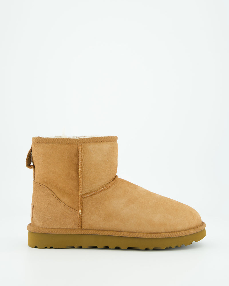 Ugg Classic Mini II - Botines planos de pelo