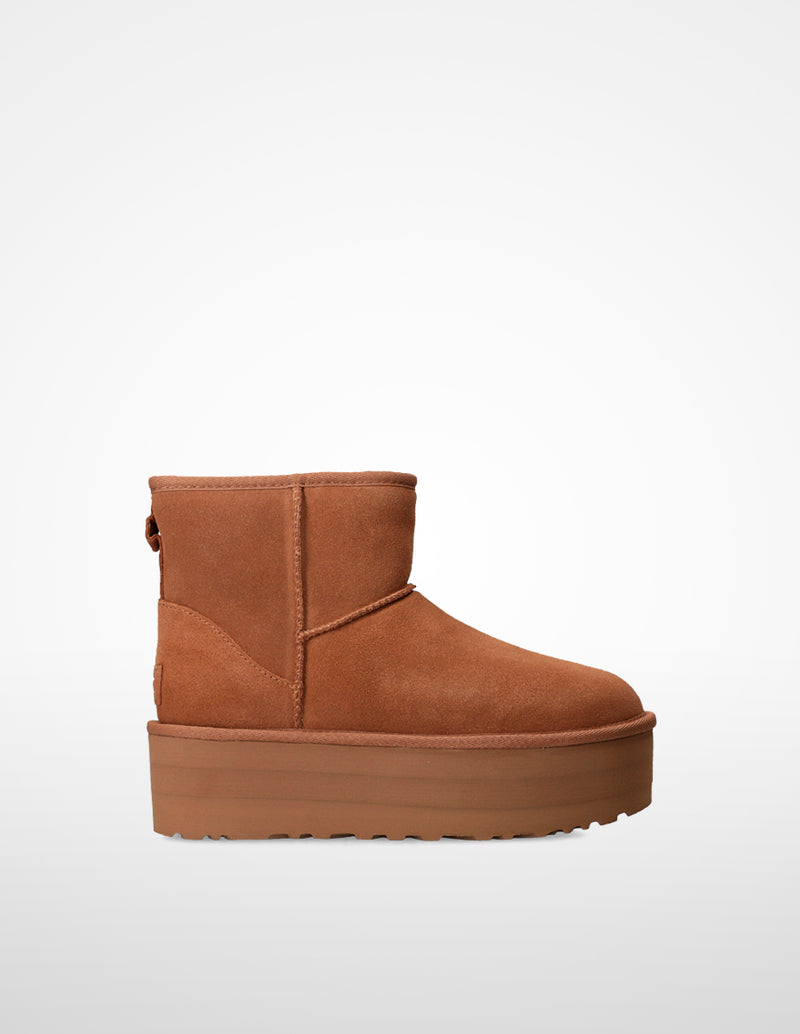 UGG Mini Platform - Botín de piel