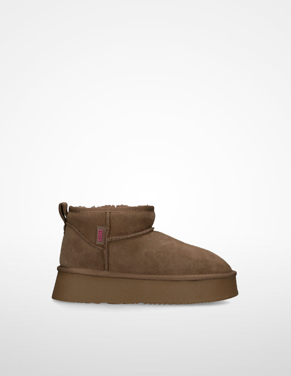 Botín plataforma beige - Miwa