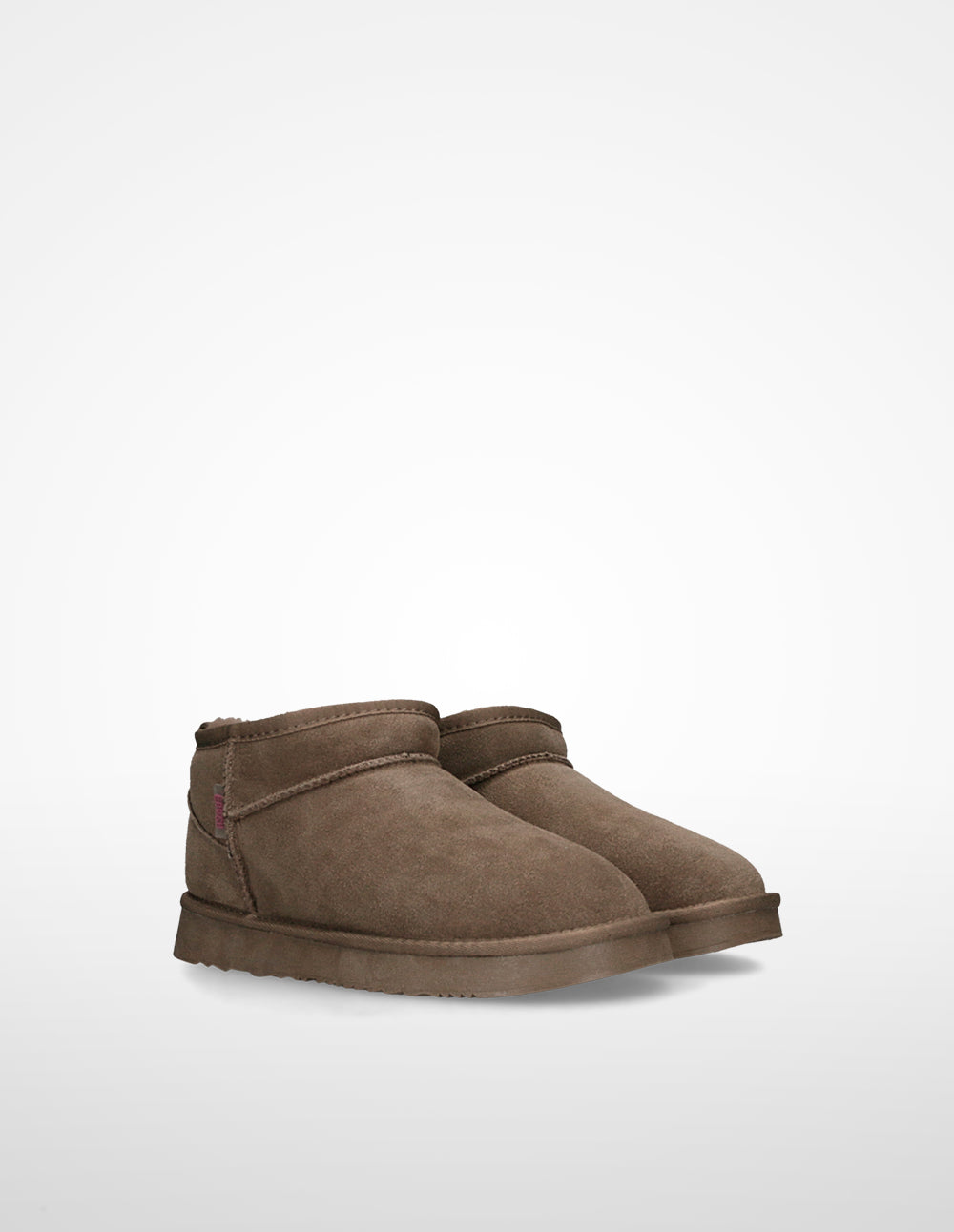 Ulanka Yoko - Brown furry flat boots