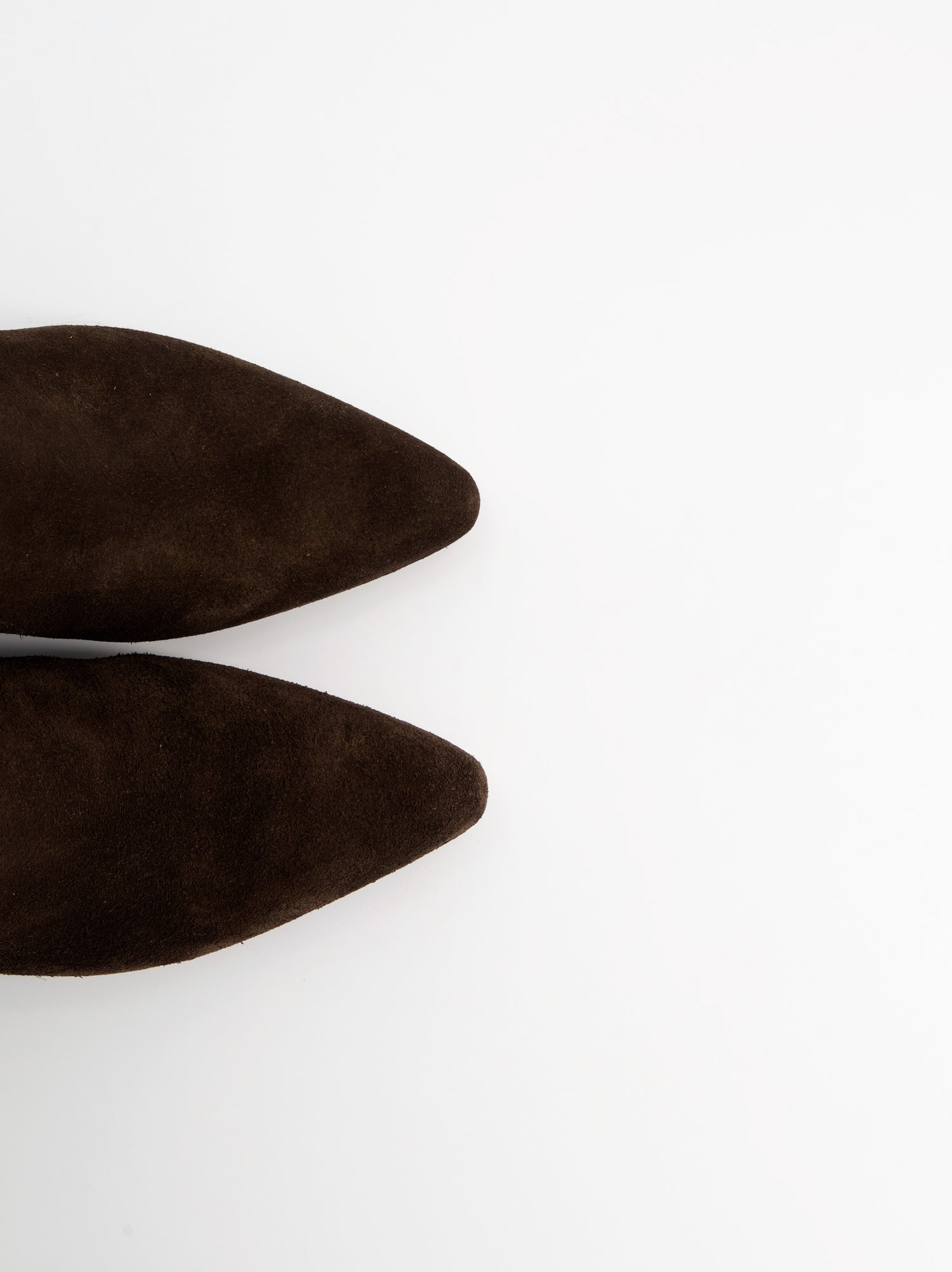 Botas altas de ante con tacón - Brera