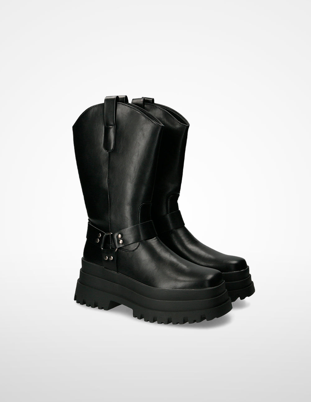 Ulanka Twist - Platform biker boot