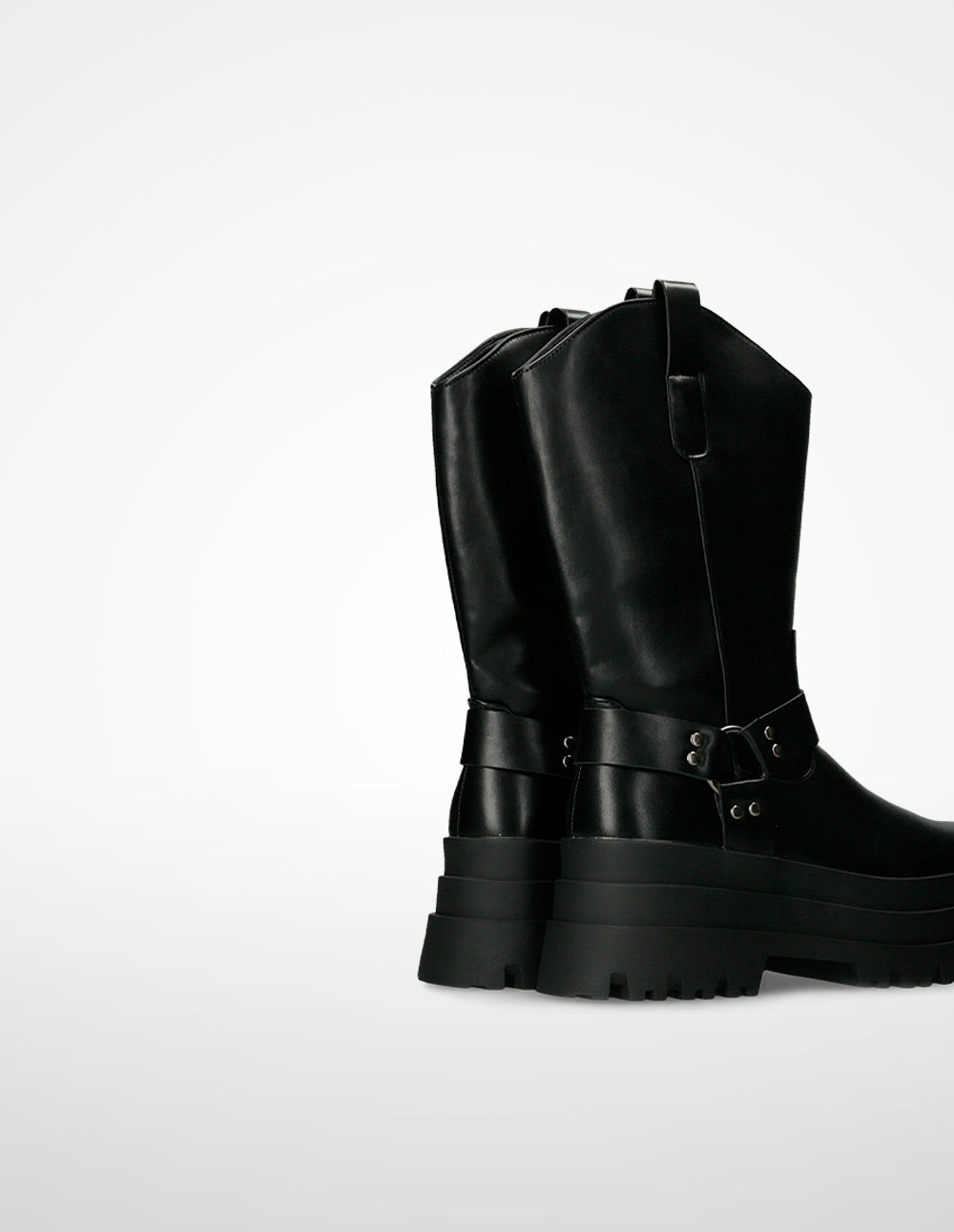 Ulanka Twist - Platform biker boot