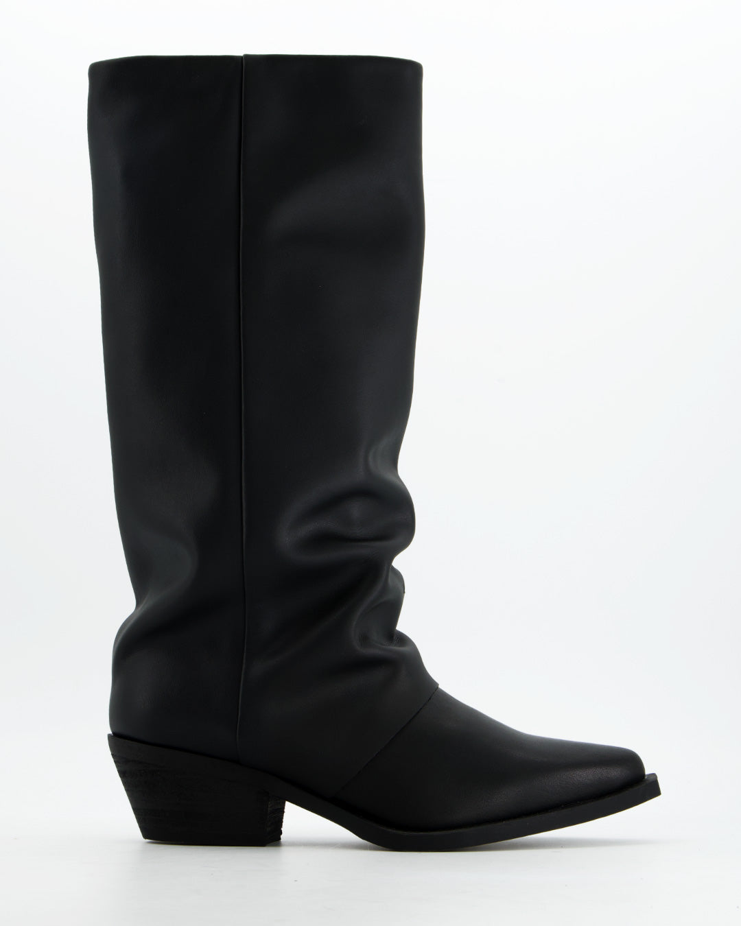 Botas camperas de piel negras - Edge