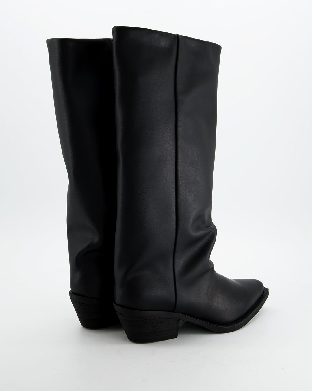 Botas camperas de piel negras - Edge