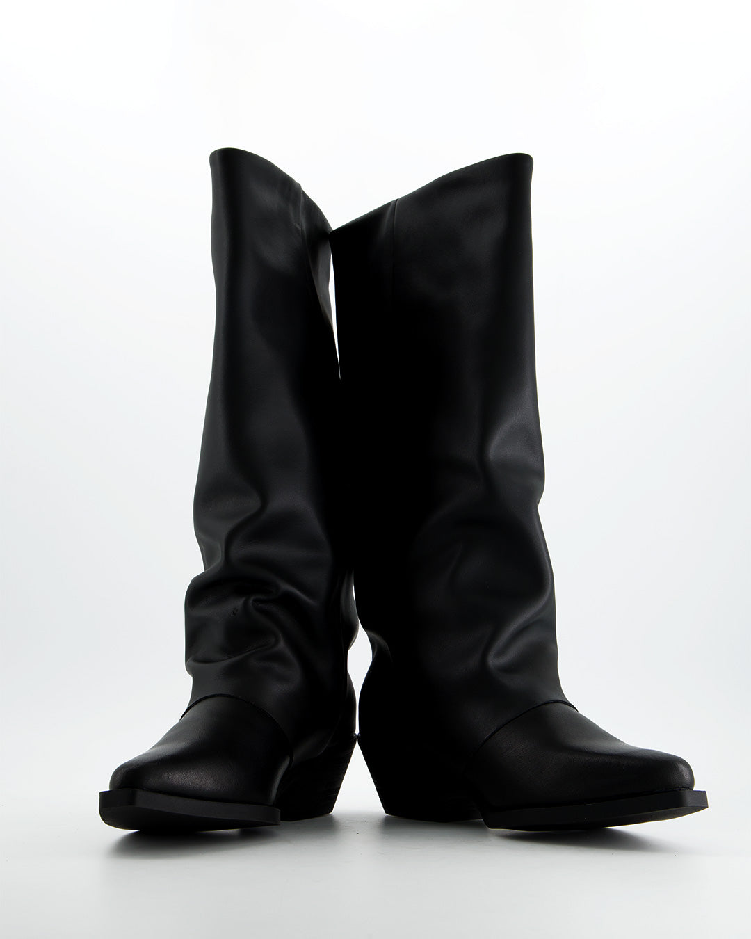 Botas camperas de piel negras - Edge