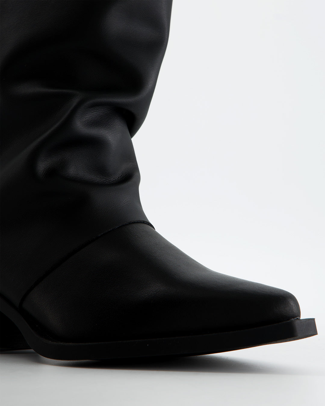 Botas camperas de piel negras - Edge