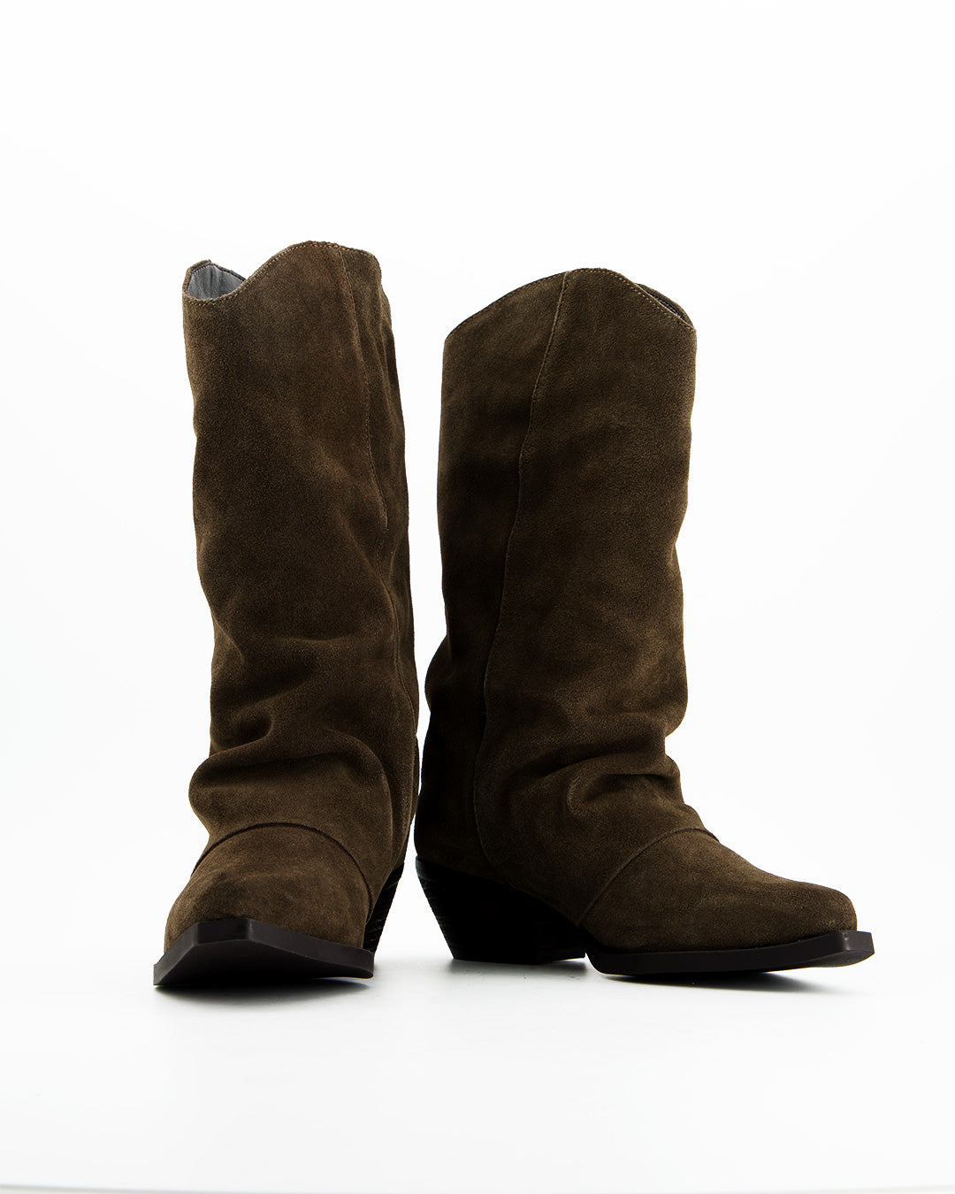 Botas camperas de serraje beige - Edge