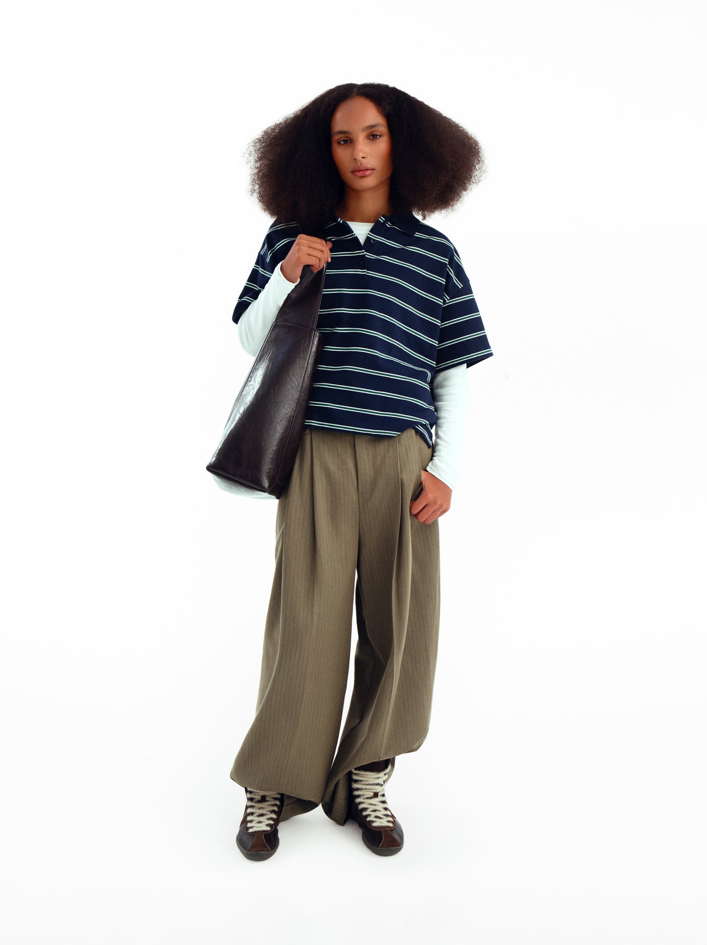 Flowy pleated trousers - ULK Emma