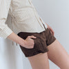 Shorts low rise con doble trabilla - Eyes