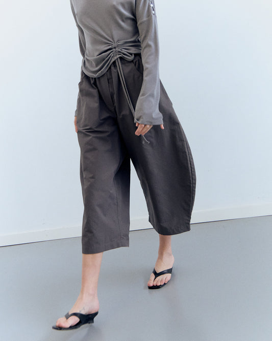 Pantalones barrel con cintura elástica - Picnic