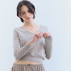 Jersey de punto con cuello en V - Fae