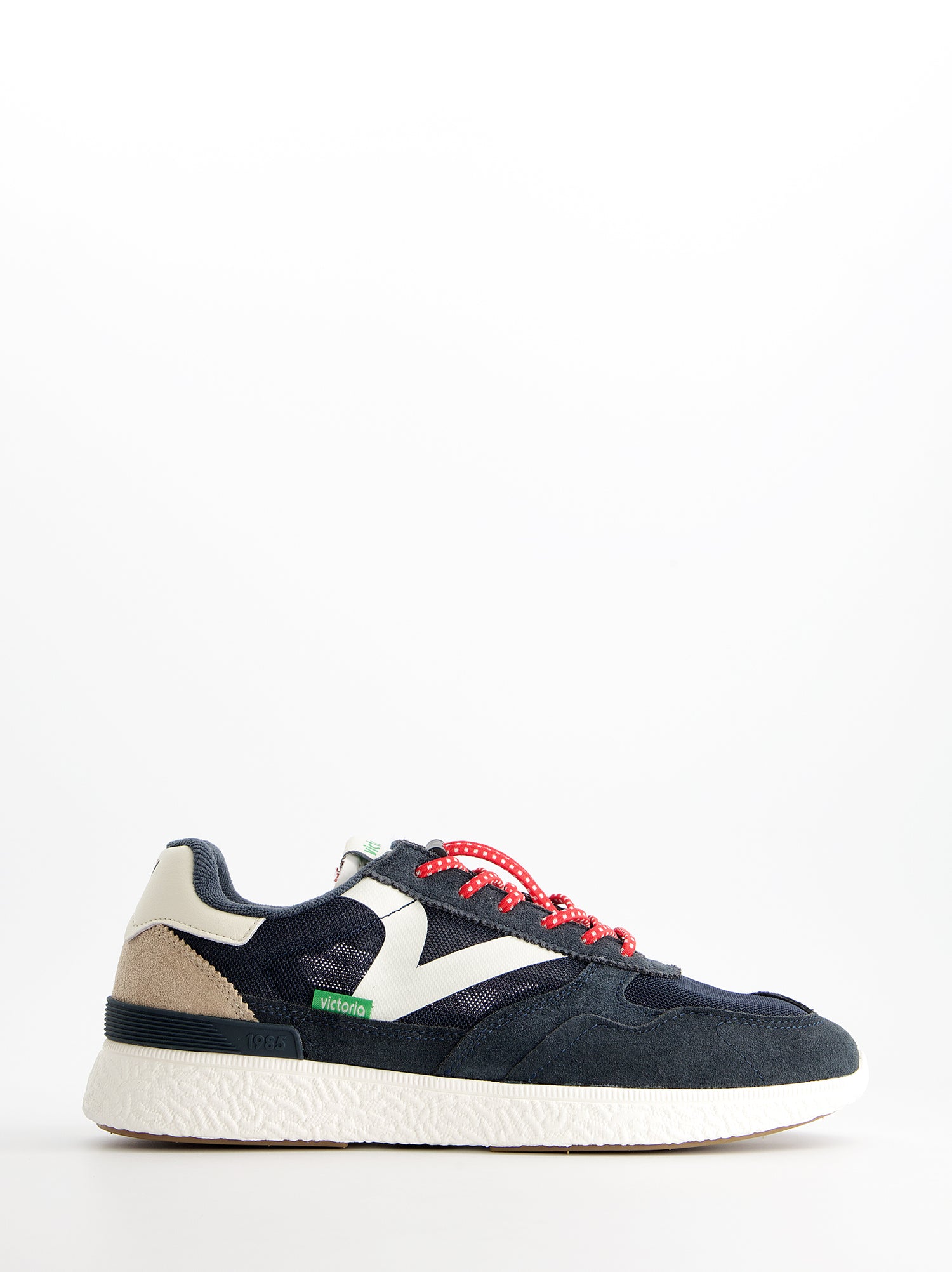 Zapatillas running retro detalles en ante - Victoria Wing Evo
