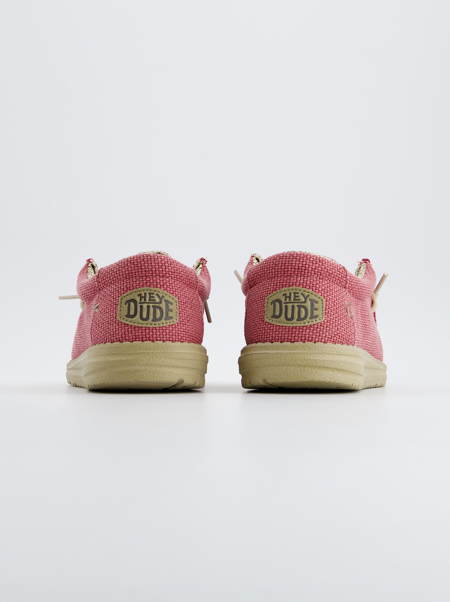 Mocasín Canvas Hey Dude Rosa