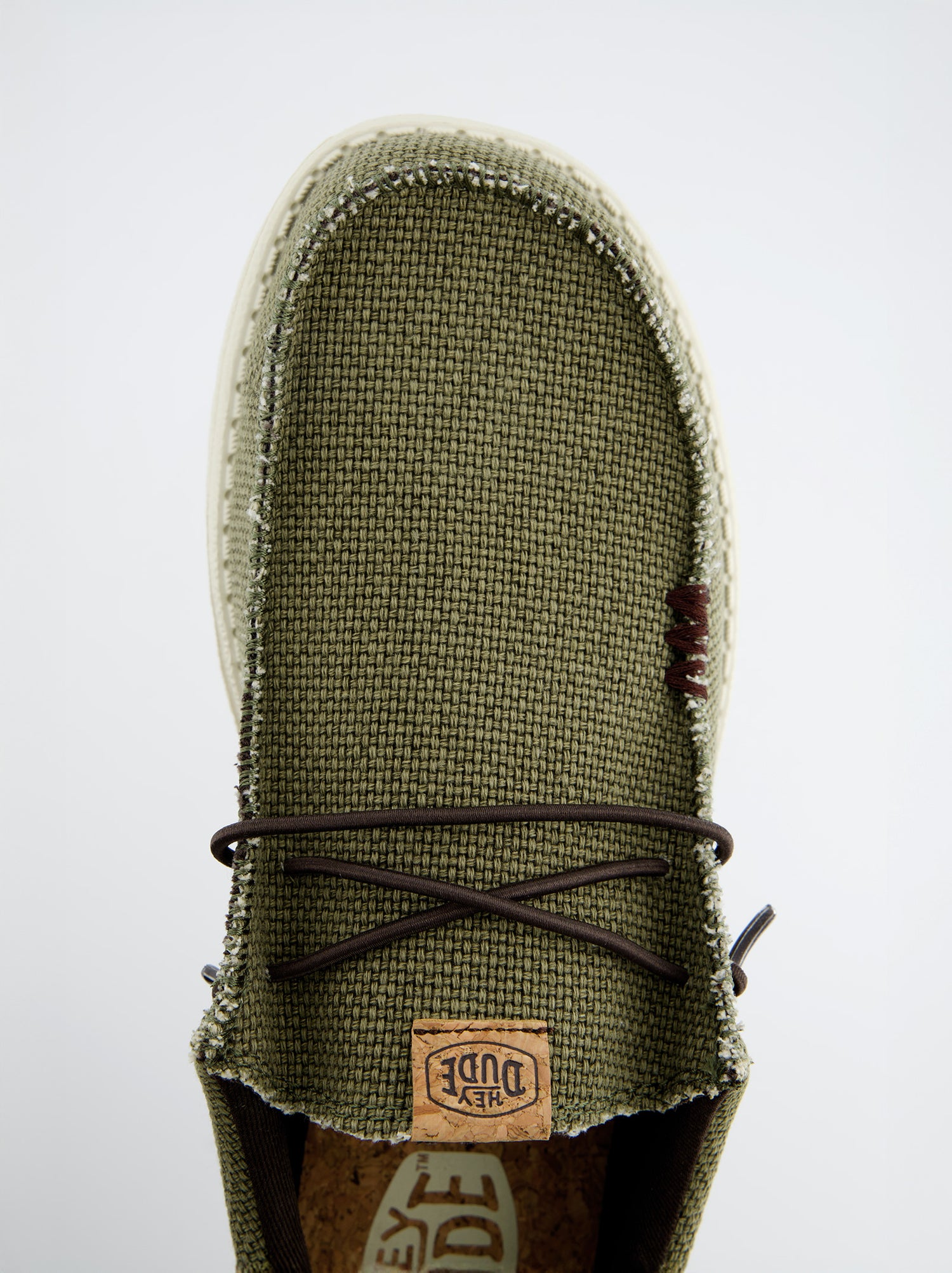 Mocasines Estilo Náutico Hey Dude Verde