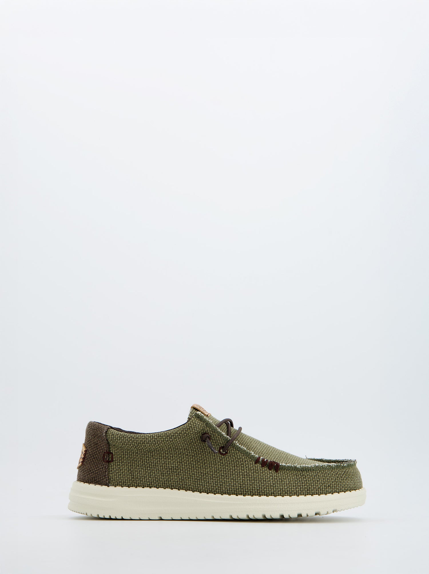 Mocasines Estilo Náutico Hey Dude Verde