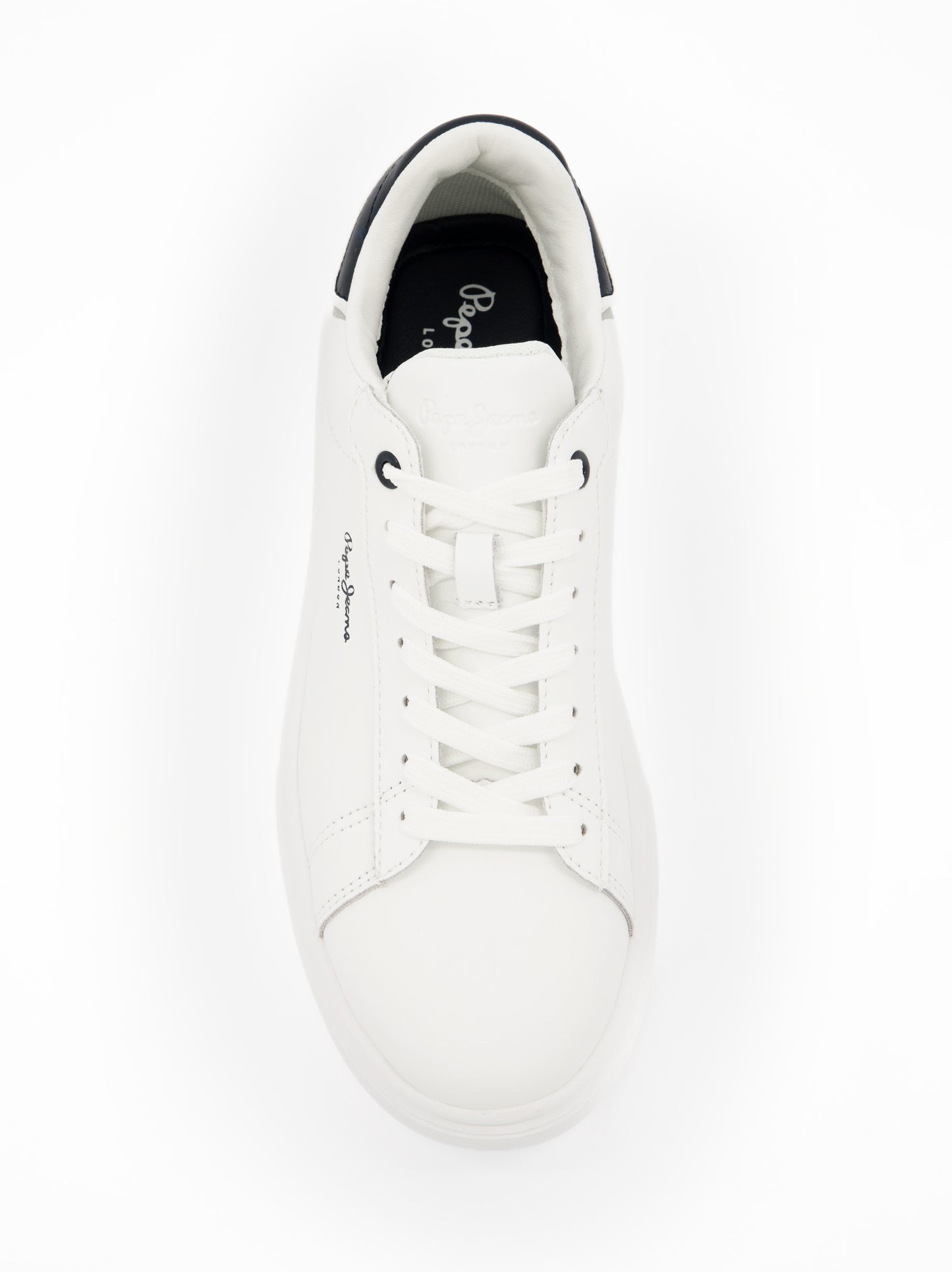 Zapatillas blancas de piel - Pepe Jeans Eaton One