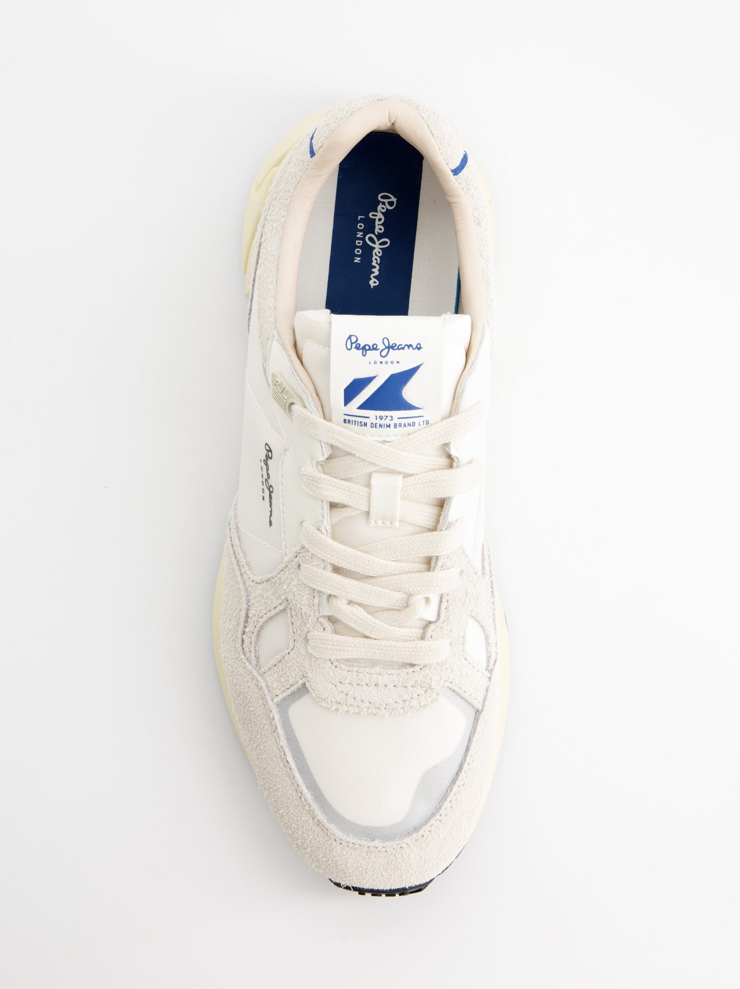Zapatillas blancas de piel - Pepe Jeans Marlon Divided