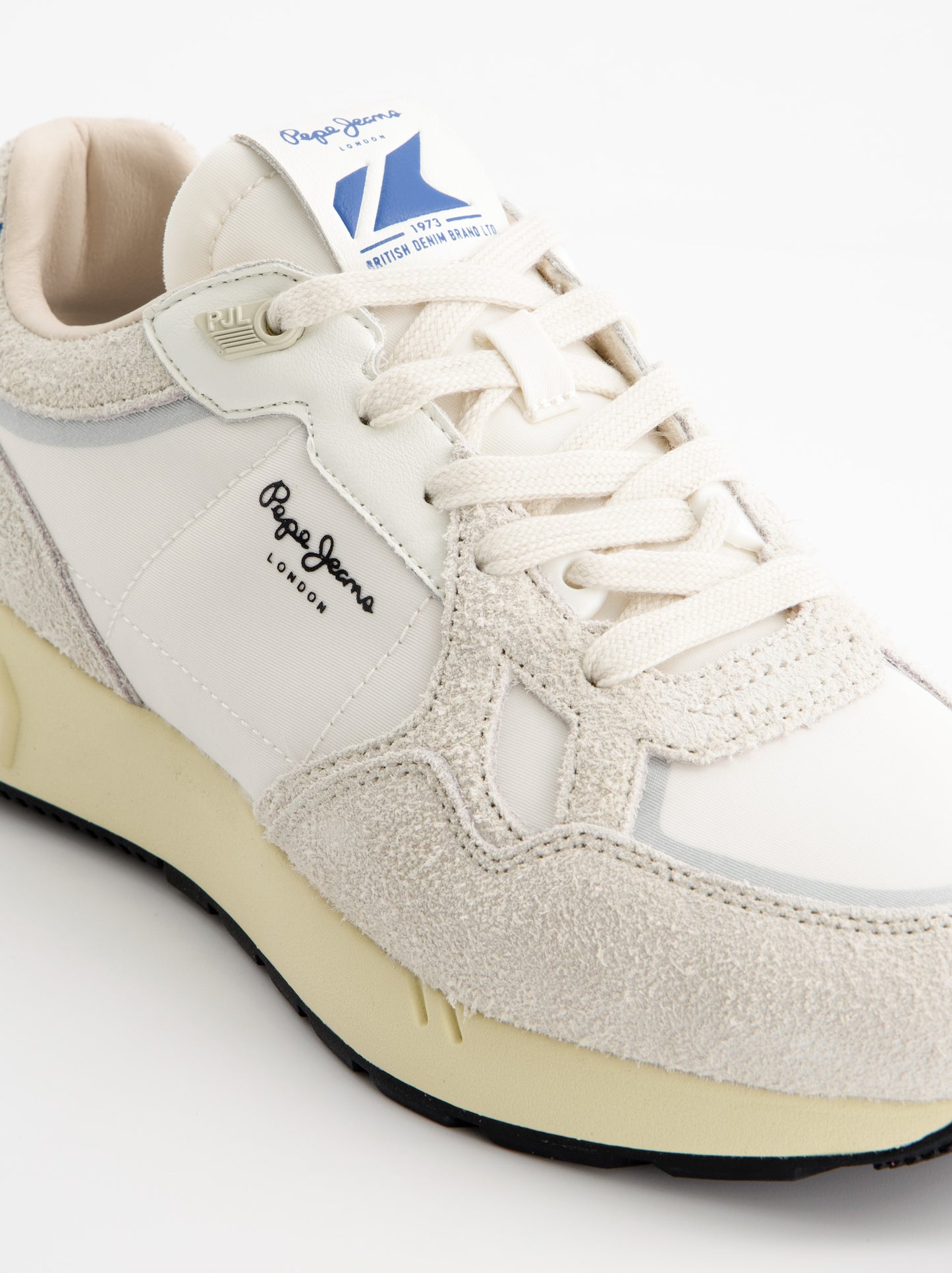 Zapatillas blancas de piel - Pepe Jeans Marlon Divided