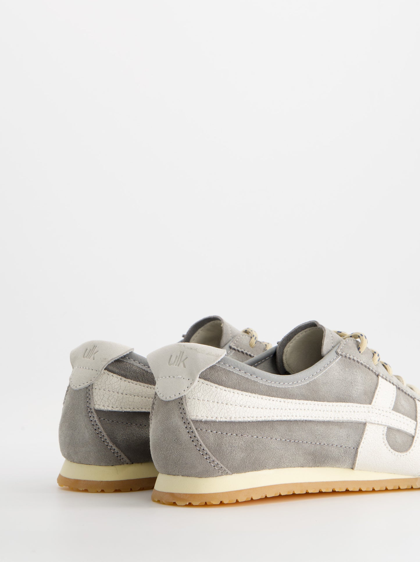 Zapatillas retro de ante para hombre - Onix