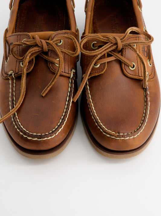 Náuticos de piel marrones - Timberland Classic Boat Shoe